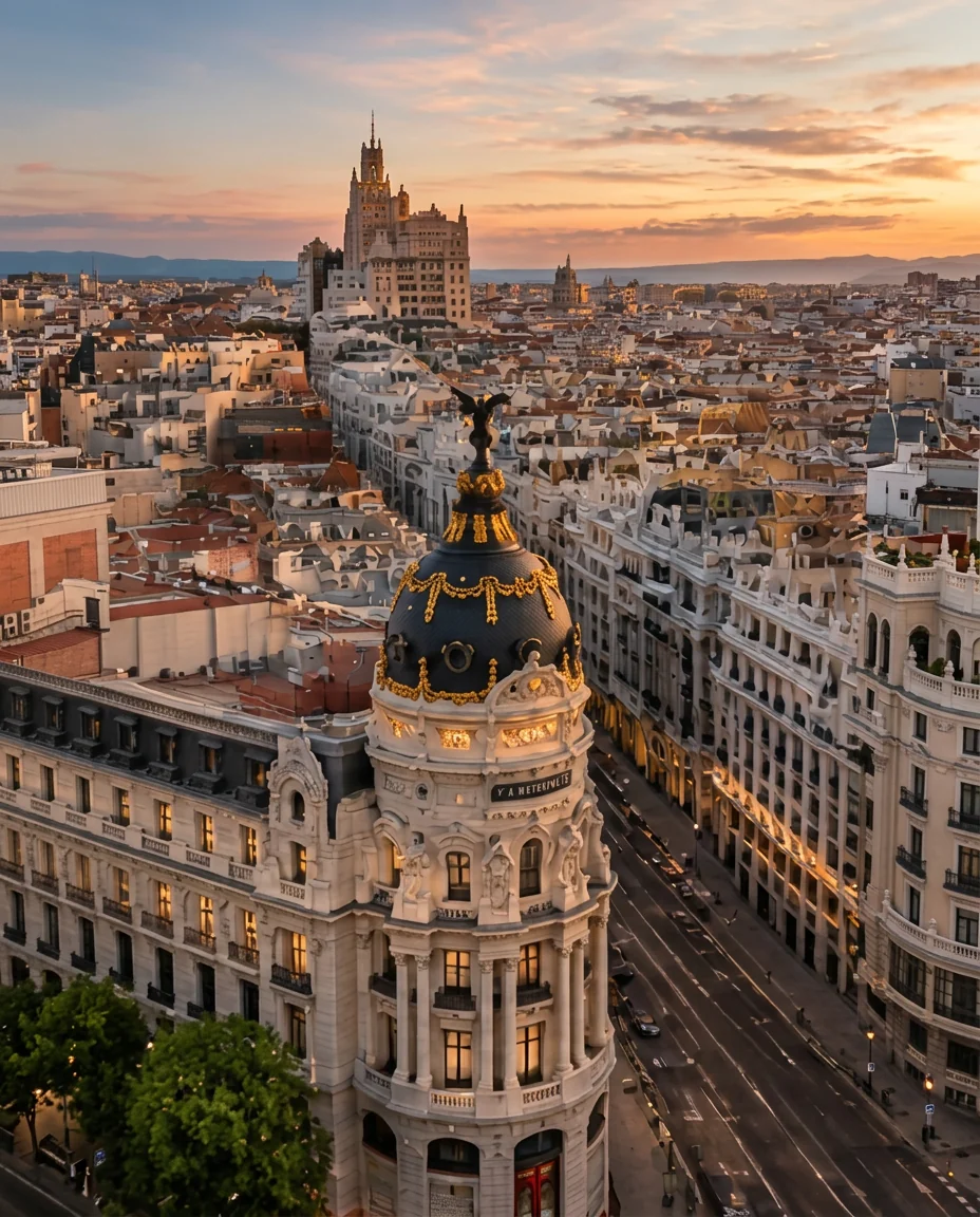 Madrid cityscape