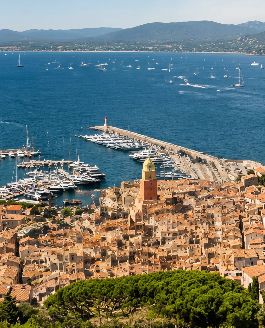 Saint-Tropez cityscape